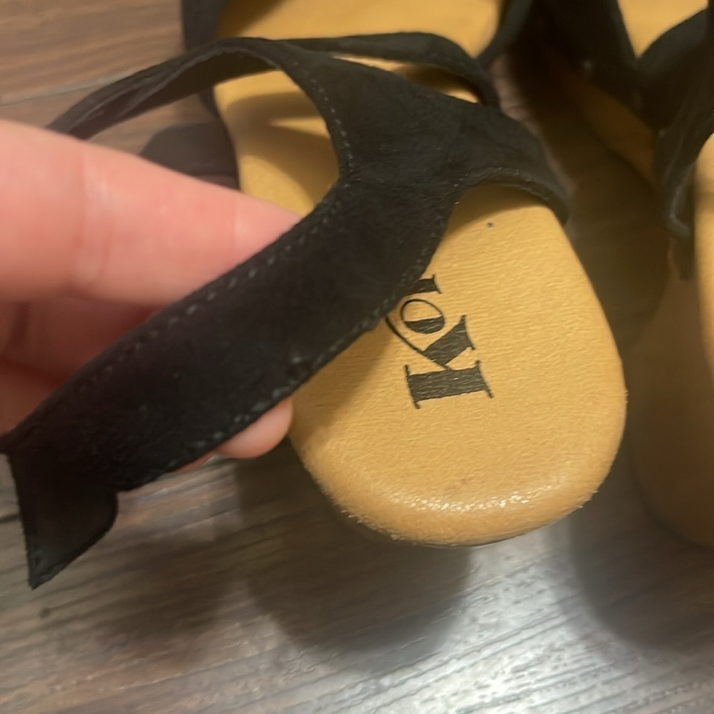 Korks Abloom heels size 10 in Black - Picture 10 of 12